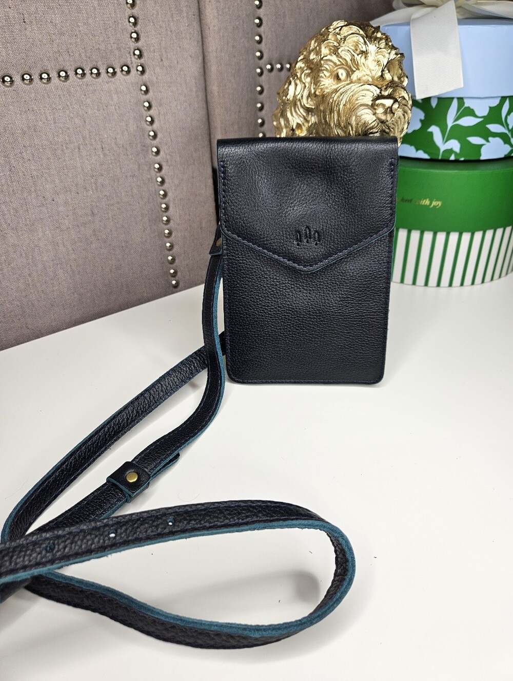 Portland Leather Goods Parker Phone Bag Boreal - Picture 11 of 15